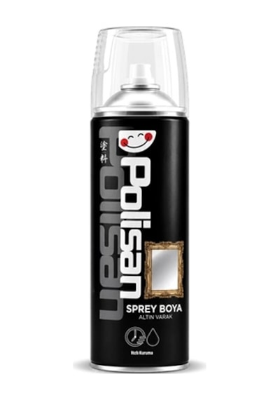 Polisan Sprey Boya Altın Varak 400ml 100 Gold Diğer