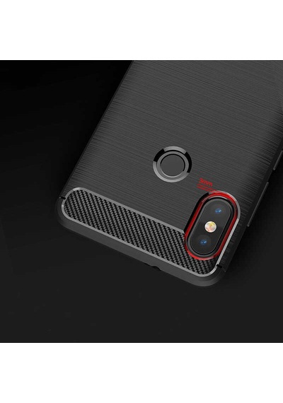 Xiaomi Mi 8 Se Kılıf Zore Room Silikon Kapak Siyah