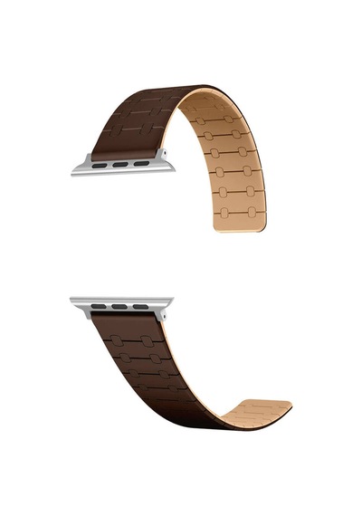 Apple Uyumlu Watch 40mm Krd-111 Çizgili Desenli Silikon Kordon