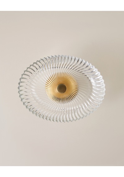 Lumin Cam Kek Standı 19,5x24,5 Cm Gold Altın