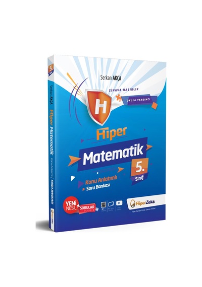 Hiper Zeka Yayınları 5. Sınıf Matematik Konu Anlatımlı Soru Banka