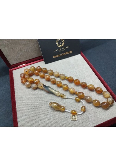 İskeçeli Cemi L Usta Eseri 30.15 Gr. İri Boy Dağ Ceylanı Boynu Açık Gri