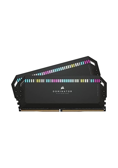 Corsair Dominator Platinum Rgb Ddr5 Ram 32gb 2x16gb 6400mhz Cl32 Intel Xmp İcue Uyumlu Bilgisayar Belleği - Siyah Cmt32gx5m2b6400c32