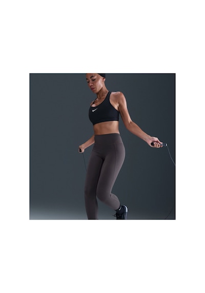 Nike Universa Dri-fıt Hr Tight Kadın Gri Tayt Kahverengi