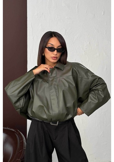 Verymoda Suni Deri Mont F2035 Haki