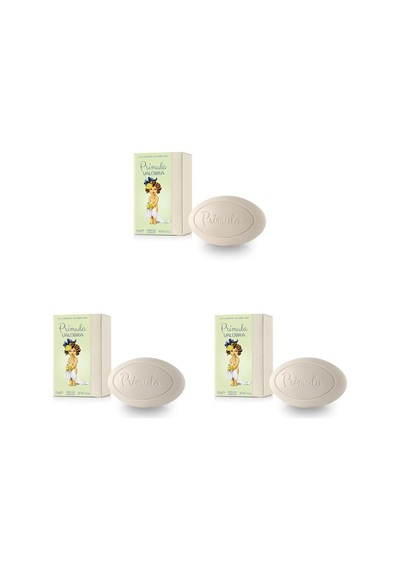 Valobra Primula 130 Gram - Sabun 3 Paketi Acı Badem