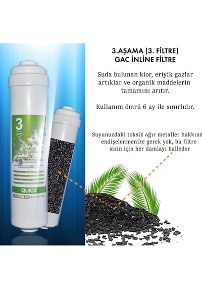 Kapalı Kasa 12 Inç Su Arıtma Cihazı Filtresi 10 Aşamalı Filtre Seti Nsf Onaylı Vontron Membranlı