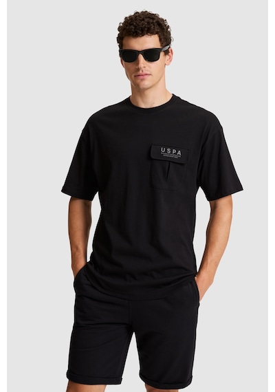 U.S. Polo Assn. U.s. Polo Assn. Erkek Siyah Tişört 50327021-vr046