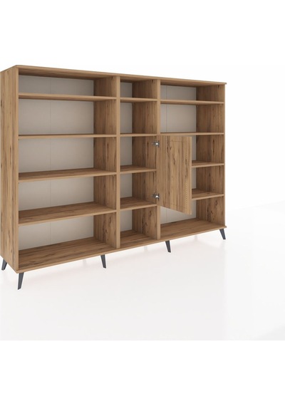 Hyperion Dolap 12 Raflı Tek Kapaklı 220x44x163 Çam-çam Çam-çam Hyperion Dolap 12 Raflı Tek Kapaklı 220x44x163 Çam-çam Çam-çam
