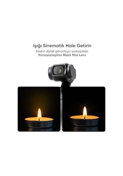 Lexroo Djı Osmo Pocket 3/4 İle Uyumlu 4'lü Sinematik Filtre Seti - Lens Set