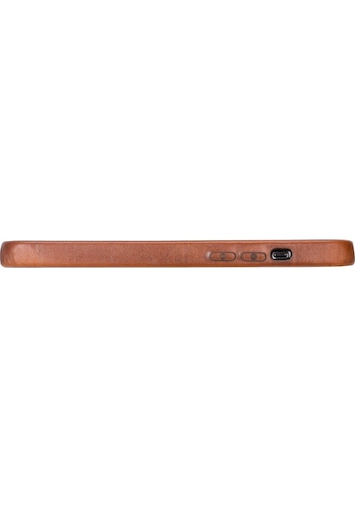Apple Uyumlu iPhone 12 Pro Max Deri Arka Kapak Rock Rst2Ef Taba