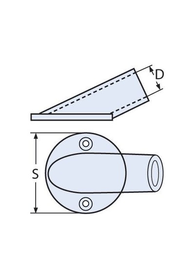 22Mm 30 Vardavela. Korkuluk Boru Ayağı