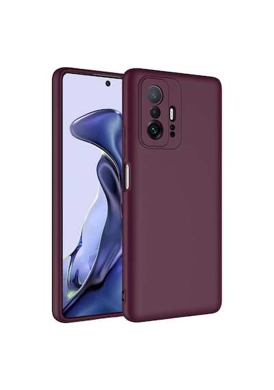 Xiaomi Mi 11t 5g Kılıf Yumuşak Silikon Kamera Korumalı Lansman Pazarplus Pembe Açık