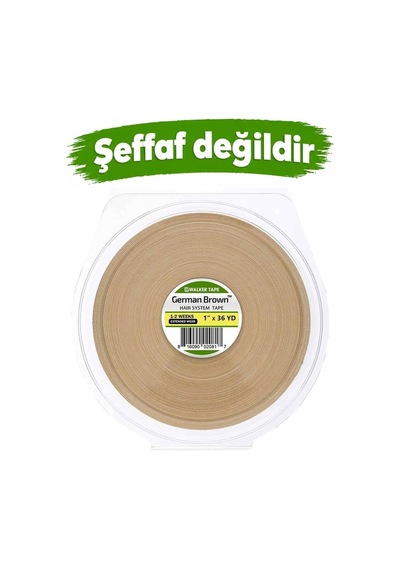 Walker Tape - German Brown™ Roll Tape - Protez Saç Bandı Rulo 36