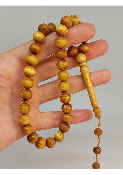 Dut Ağacı 33lük Tesbih 9.5mm Usta İşçilikli 49536