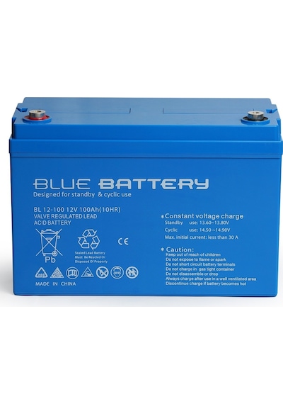 12 Volt 100 Amper Jel Akü Derin Döngü Blg12-100 Deep Cycle