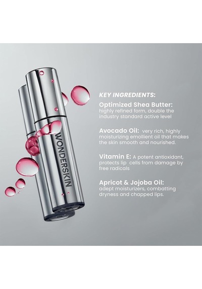 Wonderskin Lip Rehab Nemlendirici Ve Onarıcı Renkli Dudak Serumu Yağı Kissed 3.57ml