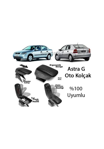 Opel Astra G Kolçak Kol Dayama %100 Uyumlu