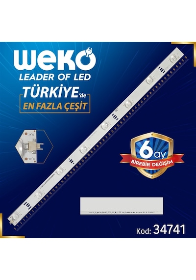 Arcelik 55 Apollon 8x8+8x7 2121c 8s1p Nh L1 P76 4x8 Zbj60600-aa - 58.3 Cm 8 Ledli - Wk-42 -55968