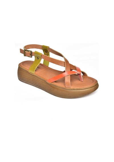 Fox Shoes M291050703 Turuncu/taba Hakiki Deri Parmak Arası Kadın Sandalet Turuncu - Taba Fox Shoes M291050703 Turuncu/taba Hakiki Deri Parmak Arası Kadın Sandalet Turuncu - Taba