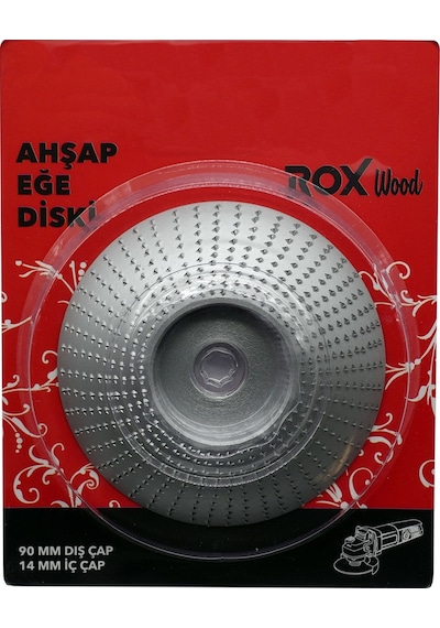 Rox Wood 0028 Ahşap Eğe Törpü Diski 90 - Mm