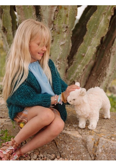Bon Ton Toys Wwf Beyaz Alpaca Peluş Oyuncak 31 Cm - 12" 15198001 Renkli