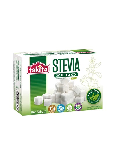 Takita Stevia Zero Küp Şeker 225g Doğal Tatlandırıcı 6'li Avantaj Paketi - 6 Adet Tarı
