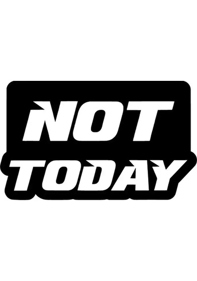 Nottoday Sticker Duvar Dekor Sticker 40 X 24 Cm