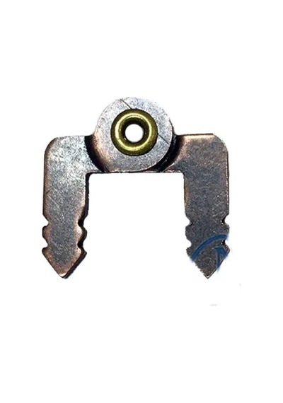 Çakmalı Gömme Menteşe - 17mm, Bakır, 100 Adet Standart