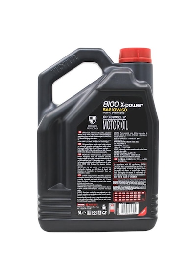 Motul 8100 X-Power 10W-60 Motor Yağı 4 x 5 L