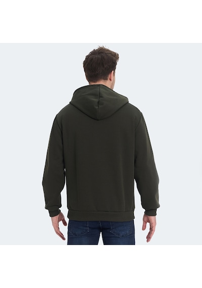Slazenger KICKSON IN Erkek Sweatshirt Haki