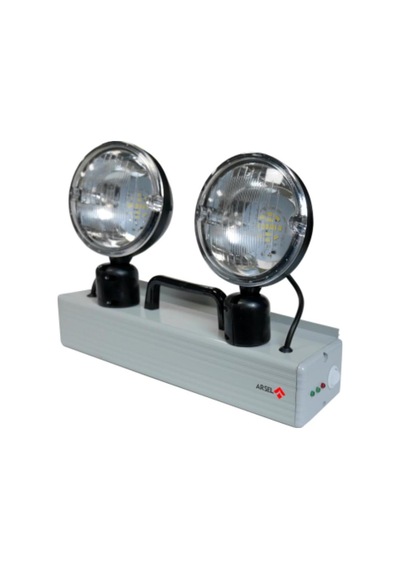 Arsel Versalite-lp Vsa-214l Lifepo4 Acil Aydınlatma Armatürü Kesintide 180 Dak. Yanan 2x14 Led Lam