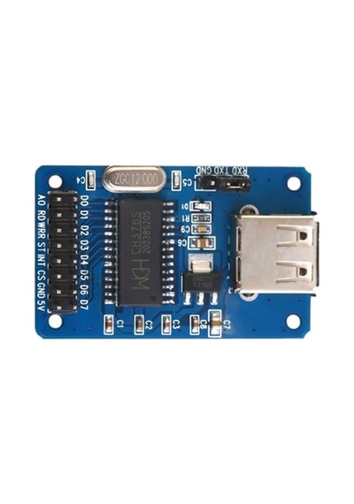 CH376S USB Bellek Okuyucu Modül Udisk Data Logger SPI UART 8-bit Paralel FAT12 FAT16 FAT32 CNC 3D Yazıcı MP3 Oynatıcı
