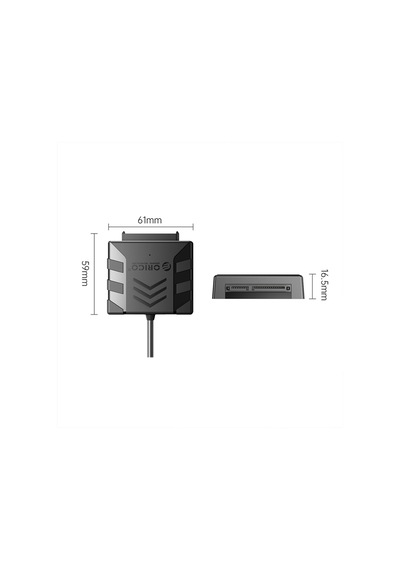 Orıco Type-c To Sata 3.0 5gbps Hdd/ssd Dönüştürücü Adaptör Siyah
