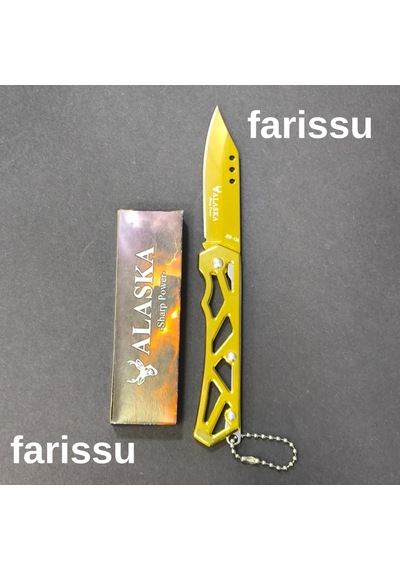 Alaska Sdr-13a Gold Katlanır Çakı - Ultra Hafif 42 Gr , 165mm Kompakt Edc Bıçak