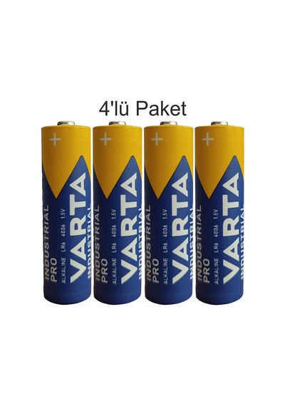 Varta Endüstriyel Pro Aa Kalem Pil 4 Lü Paket