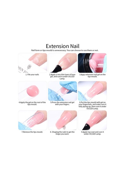 Born Pretty Non Stick Extension Gel Şeffaf Nsg-01 56021