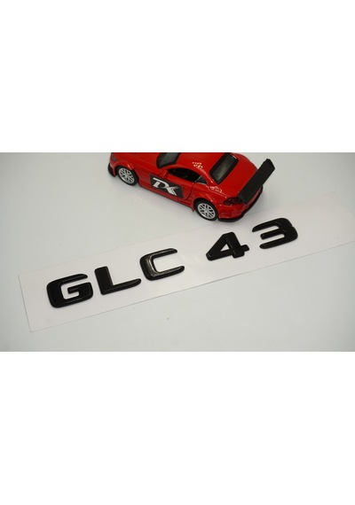 GLC 43 Bagaj Parlak Siyah ABS 3M 3D Yazı Logo