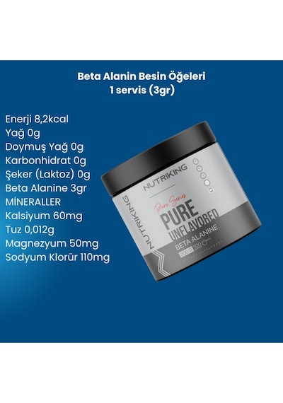 Beta Alanine Amino Asit 300g 100 Servis Karışık