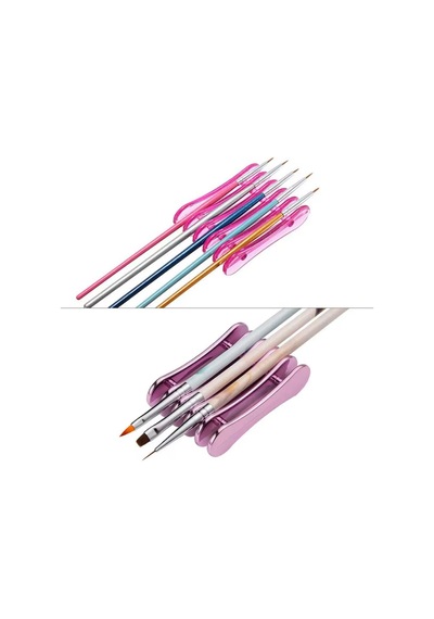 Protez Tırnak Ve Nail Art Fırça Standı