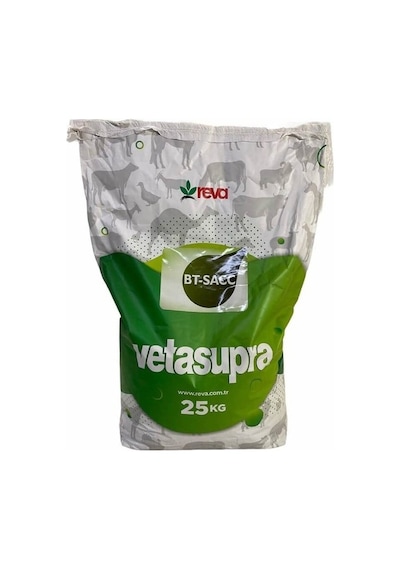 Vetasupra Bt-sacc Canlı Maya Alaşımlı Vitamin-mineral İçerikli Hayvan Yem Katkı - 10 Kg Kraft Paket