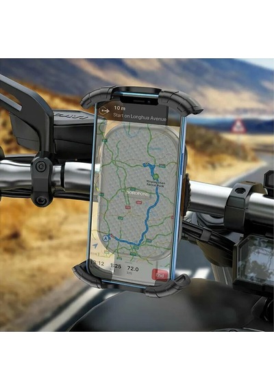 Exenar Bisiklet Telefon Tutucusu Siyah