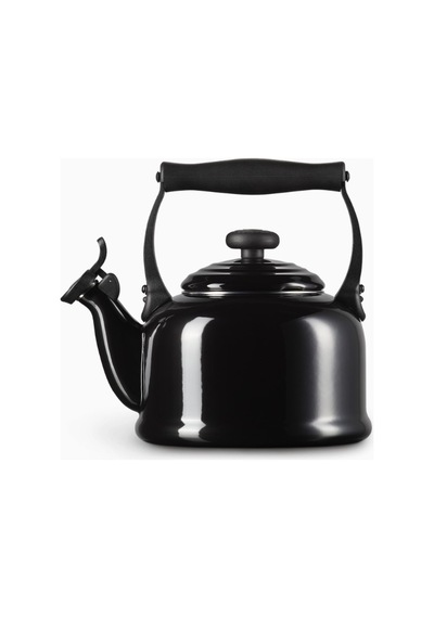 Le Creuset Geleneksel Islık Çalan Emaye Kaplı Çaydanlık, 2.1l Çaydanlıklar Siyah