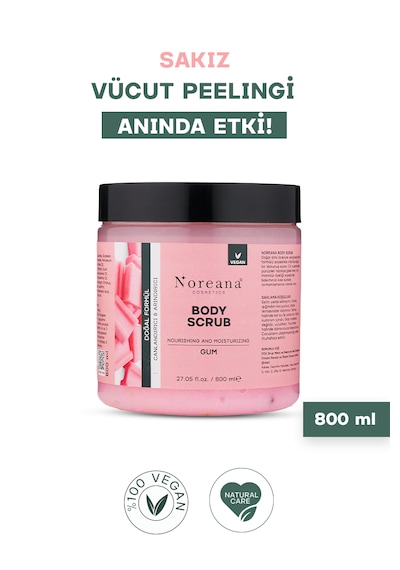 Sakız Aromalı Body Scrub Peeling 800ml