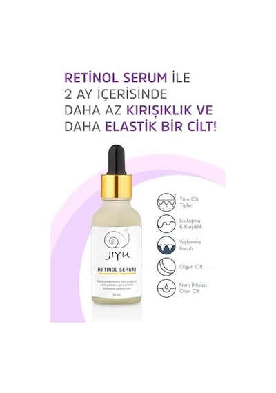 Retinol Serum Kırışıklık Karşıtı Onarıcı Cilt Yenileyici 30 Ml