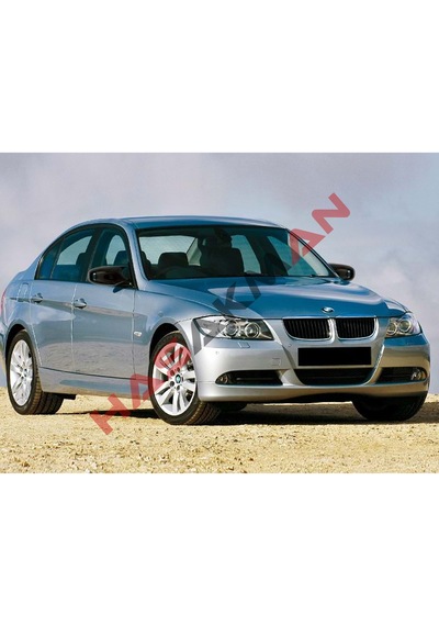 Bmw E90 3 Serisi Batman Yarasa Ayna Kapağı Piano Black 2004-2008
