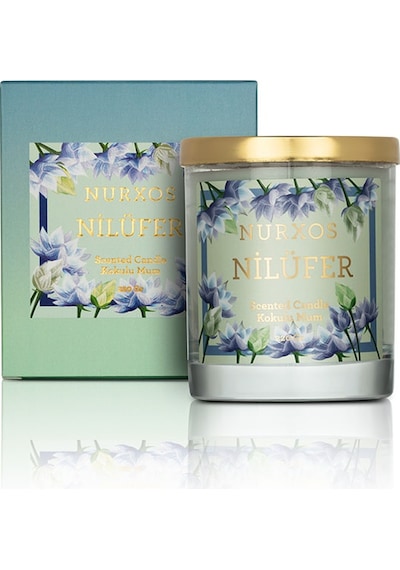 Nurxos Nilüfer Kokulu Mum 220 G