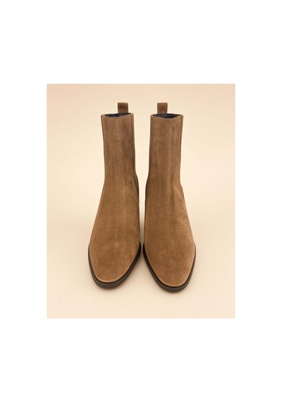 37brandshoes Süet Bot Bej Bej