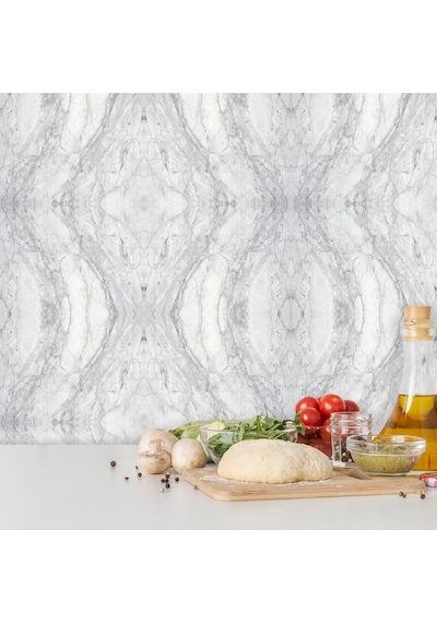 Kendinden Yapışkanlı Fayans Kaplama Pvc Karo Gri Ağ Desen 60x120 Cm 7 Adet 5 M2