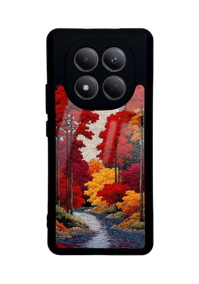 Xiaomi Redmi Note 15 5g Kılıf Kamera Lens Korumalı Desenli Silikon Üstün Koruma Kurtiletisim Ağaçlar